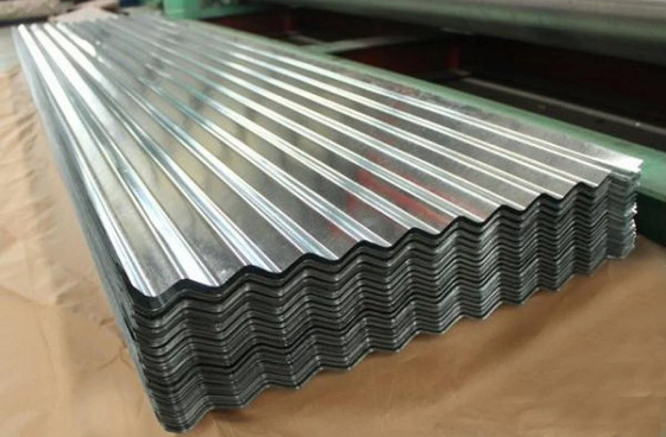 Oluklu Galvaniz Sac Üretimi